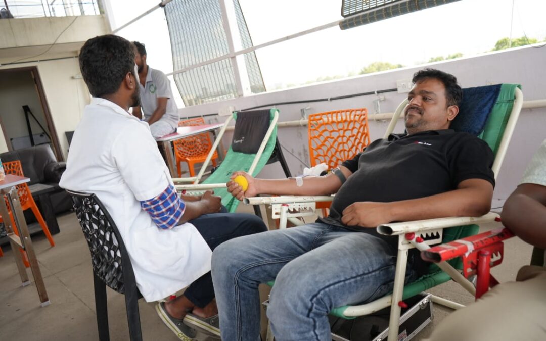 Join the Blood Donation Camp at Q-skills India