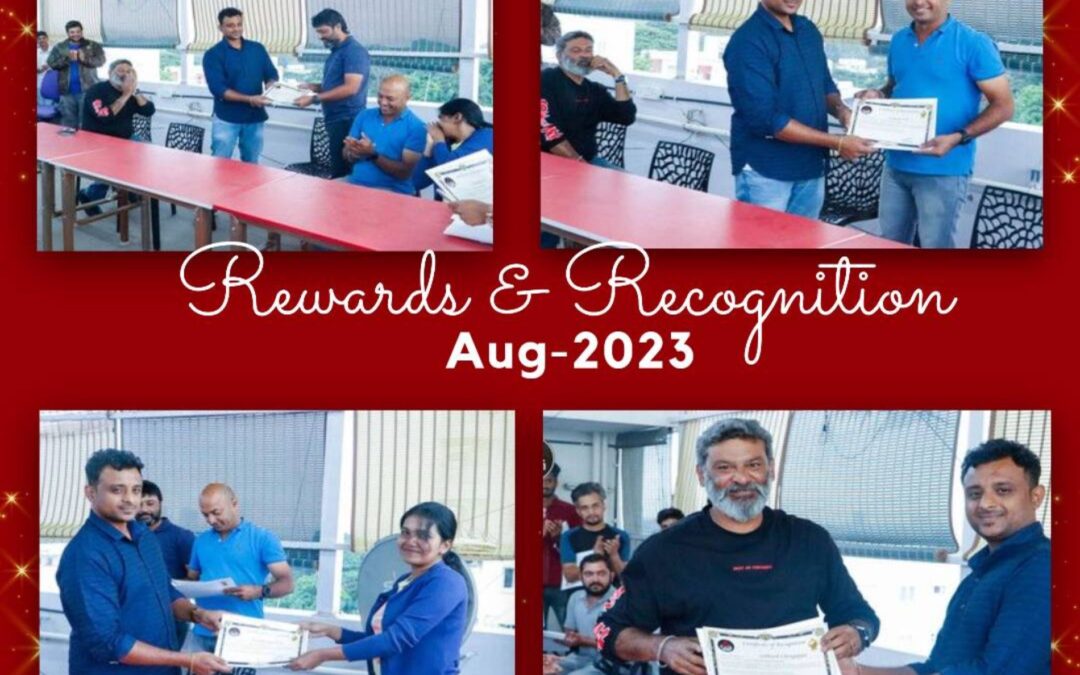 REWARDS AND RECOGNITION PROGRAM – AUGUST 2023